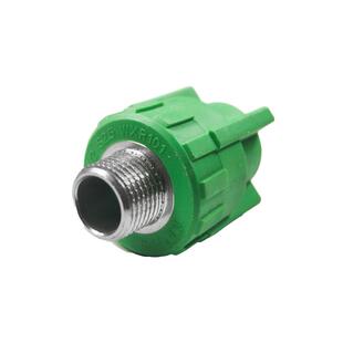 伟星管绿色PPR冷热水管配件外丝直接20MM 25MM 32MM-63mm外牙直接