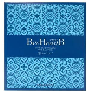 Beeheartb隐形近视眼镜日抛盒30片蜜心妍透明水润天天抛官网正品