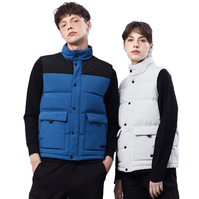 思凯乐羽绒马甲秋冬工装风男女