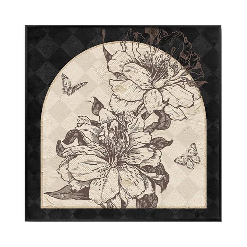 中古风桌面入户摆画客厅装饰画