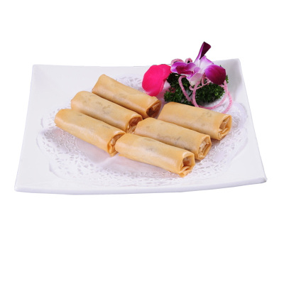 地三鲜春卷【四师姐】日式炸卷煎卷广东茶楼小吃油炸点心 12个