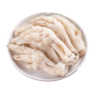 新鲜熟去骨凤爪冷冻鸡爪原材料脱骨无骨鸡爪摆摊烧烤火锅卤味食材