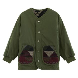 砚台家童装男童棉服夹棉外套冬装衣服森系复古男宝宝棉袄儿童棉衣