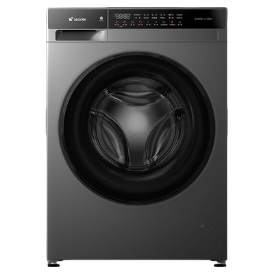 [重磅新品]海尔出品统帅8kg滚筒洗衣机超薄家用全自动除菌螨智洗