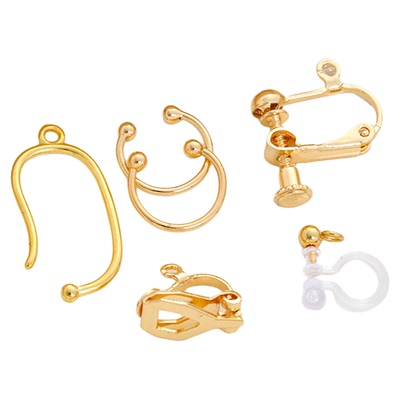 保色14k18Kdiy耳骨夹包金