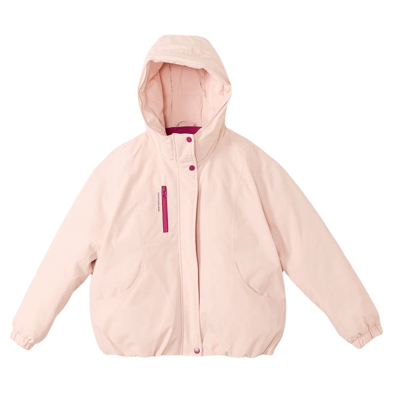 笛莎童装女童工装棉服儿童冬季新款大童女孩小学生棉服