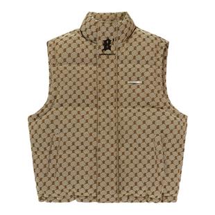 BJHG不计后果轻薄羽绒马甲男款冬季老钱风潮牌白鸭绒短款坎肩背心