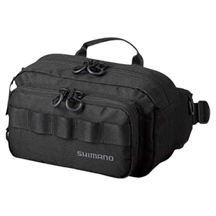 【日本直邮】SHIMANO禧玛诺垂钓装备钓具腰包BW-021T黑色S方便携