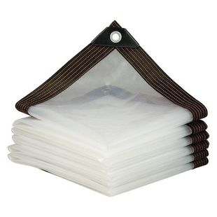 透明防雨布包边打孔pvc软塑料布挡风保温加厚大棚塑料薄膜防水布