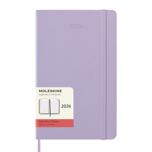 Moleskine26年12个月A5日记A6周记计划办公日程本手账笔记本礼品