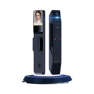 全自动指纹锁家用防盗入户门智能门锁电子密码锁人脸识别上门安装