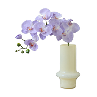 长枝蝴蝶兰仿真花高档假花摆件客厅餐桌兰花装饰花艺插花道具摆设