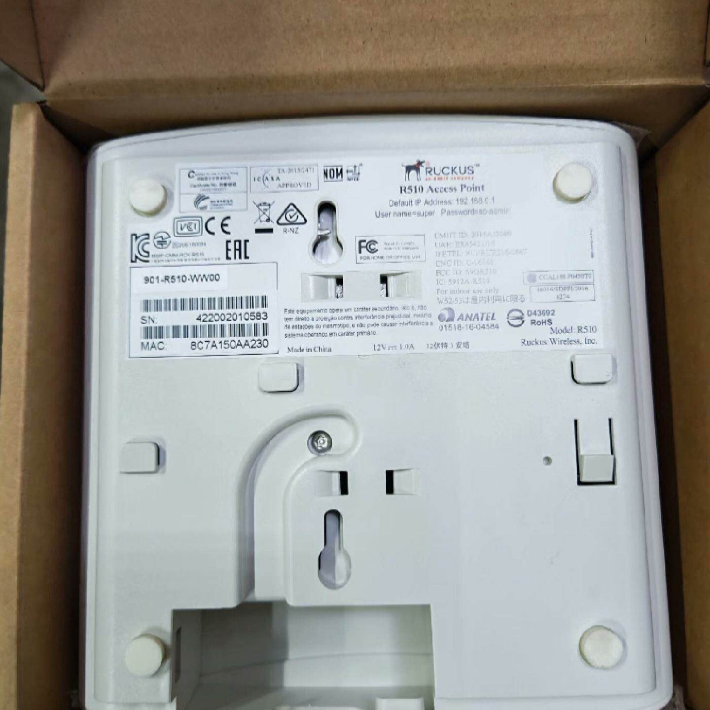 议价Ruckus R510 WW 无线AP 优科 Wirless无线接入点