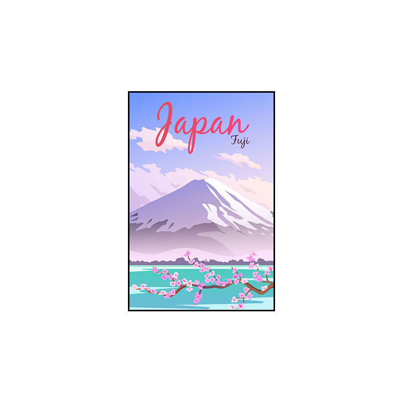 日本风景装饰画日料店日式料理店居酒屋民宿寿司店樱花挂画壁画