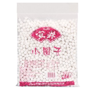 安井小圆子2kg元宵 奶茶速冻三色芋圆珍珠糯米甜品冰汤圆嚼劲圆子