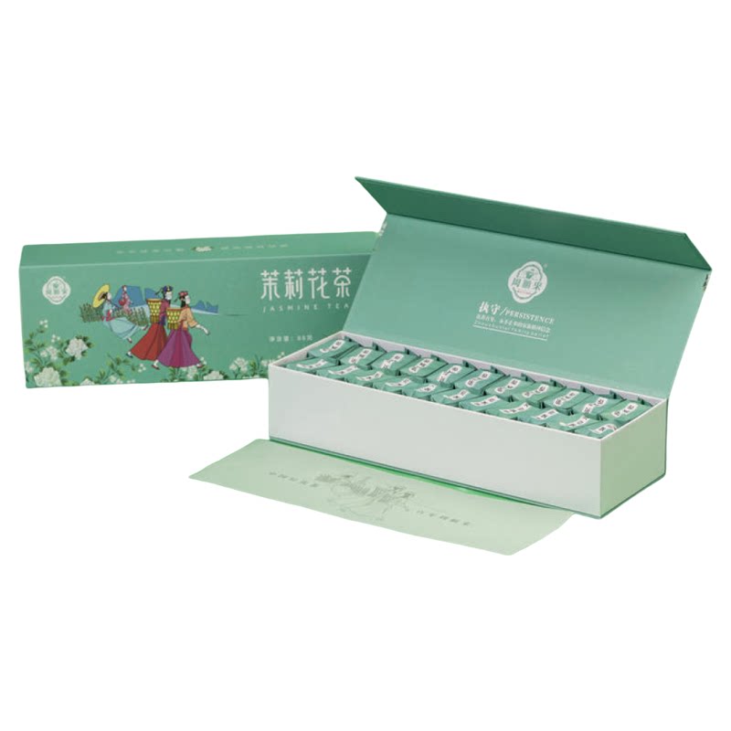 横县茉莉花茶官方旗舰店正宗浓香送礼送人礼盒装2026新茶88g*2盒