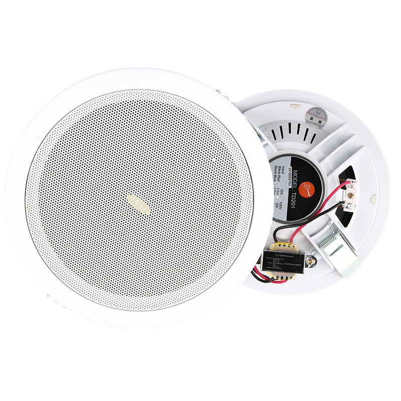 Hivi/惠威TD201/TD202吸顶喇叭天花喇叭店铺背景音乐音箱吊顶音响