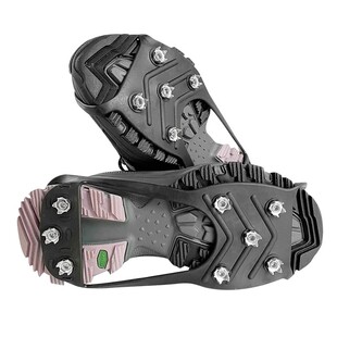 冰爪防滑鞋套五八齿冬季室外鞋钉冬天鞋爪神器登山冰面雪地鞋链