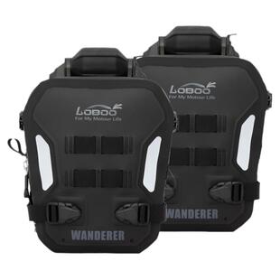 LOBOO萝卜摩托车气密护杠包防水反光防摔改装配件摩旅装备骑行包