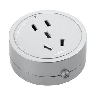 【新品】罗格朗带总控轨道插座可移动明装壁挂式接线板厨房多模块