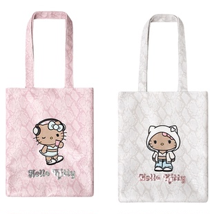 tbh野兽派家居三丽鸥Hello Kitty仿皮革托特包单肩包女购物斜挎包
