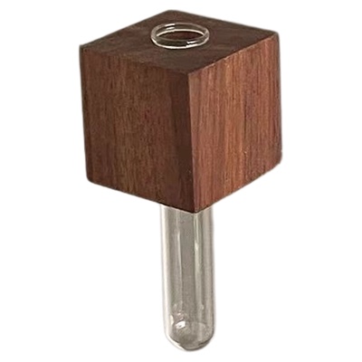 实木插花器花朵磁吸冰箱贴