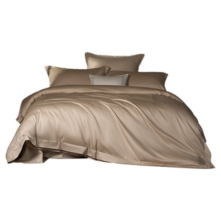 罗莱家纺26新品100支四件套A类防螨抗菌全棉纯棉贡缎1.8m床单被套