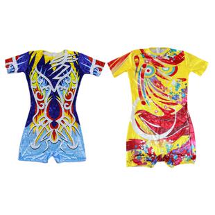 专业定制竞技健美操比赛服装大众有氧比赛服装艺考专用服装