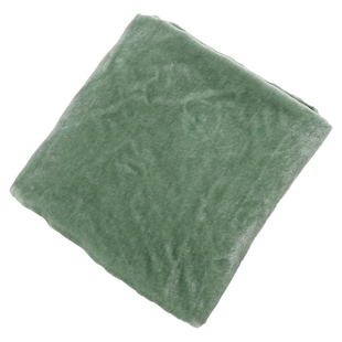 布艺岛浅绿色真丝丝绒桑蚕丝光泽高档天鹅绒纯色面料衬衫礼服布料