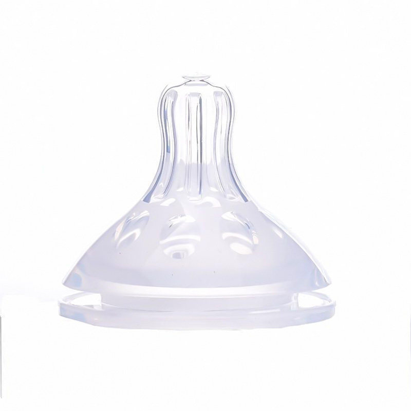 适配贝亲爱得利奶瓶宽口径通用奶嘴 硅胶仿母乳新生婴儿6月15月以