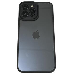 黑色新款透明适用苹果15promax手机壳iphone14pro全包镜头13防摔12高级感plus网红爆款pm男的硅胶11保护套潮