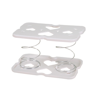 创意纸巾盒弹簧底托升降家用客厅车载擦手抽纸盒自动升高弹力器