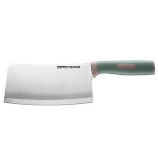 苏泊尔菜刀厨师专用家用刀具切肉刀女士轻巧锋利菜刀板二合一正品