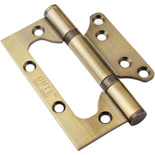 固特子母合页木门不锈钢合页烤漆门子母合页4寸 免开槽房门合页