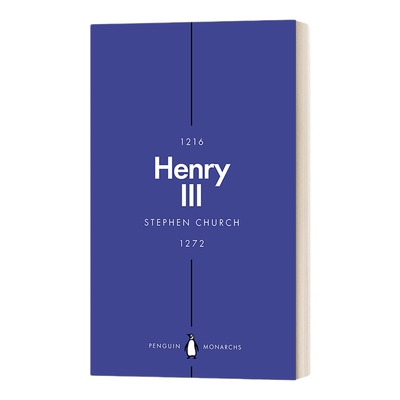 英文原版 Henry III Penguin Monarchs 英国君王史 亨利三世 平装 英文版 进口英语原版书籍