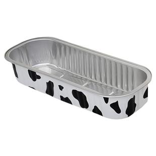 空气炸锅锡纸碗铝箔可重复家用烤箱蛋糕布丁烘焙模具小锡纸盒杯盘