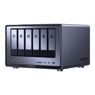 【官方正品】绿联DXP6800 Pro 六盘位nas私有云公司企业网络数据存储服务器 文件共享家庭个人云存储网盘