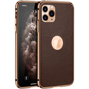 适用苹果x手机壳Xr真皮套iphoneXSmax保护壳11pro全包防摔奢华男iPhone11pro Max保护套Xs外壳新款高级感皮质
