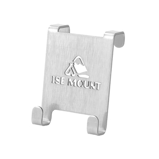 小岛屿山户外扁气罐支架IGT桌卡式炉配件折叠桌蛋卷桌气罐挂钩