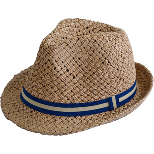 夏季草编镂空透气儿童礼帽男女童英伦草帽宝宝出游沙滩遮阳防晒帽