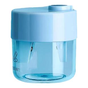 得力双孔儿童卷笔刀大孔径削笔器小学生幼儿园迷你加长刀片削笔刀