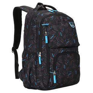 卡拉羊初中生男生书包中学生高中生轻便大容量减负双肩包男款女生