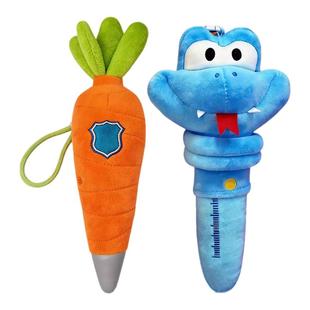 胡萝卜录音笔玩偶疯狂动物城周边盖瑞蛇解毒笔公仔娃娃包挂件玩具