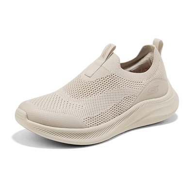 斯凯奇女鞋2026春新款一脚蹬健步鞋网面休闲运动鞋轻便软底散步鞋
