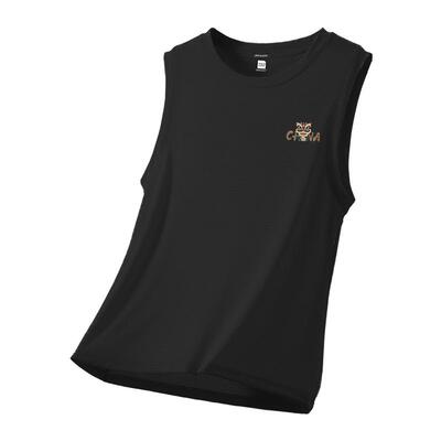 GV真维斯冰丝背心男夏季新款国风金狮子男士户外速干运动无袖t恤B