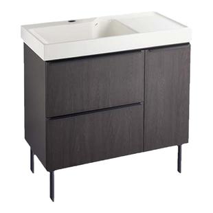 新品上市科勒玲纳2.0深橡木纹浴室柜组合多颜色洗漱台60cm~120cm