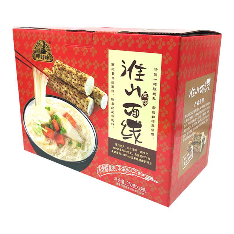 唛伯淮山面线糊全干面线中秋礼盒