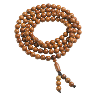 六道木佛珠手串降龙木文玩手链男女款木质老料念珠108颗檀香手持