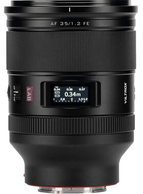 唯卓仕35mmF1.2LAB定焦镜头