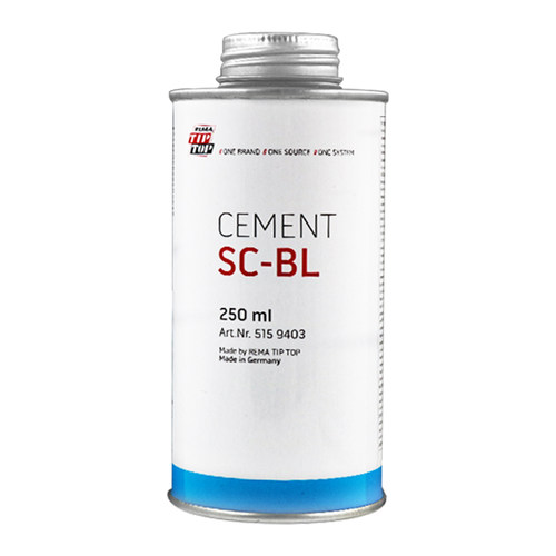 德国原装进口蒂普拓普浓缩型蓝色补胎胶水常温硫化剂冷补胶水胶片